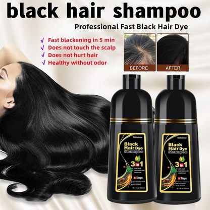 Herbal Hair Dye Shampoo – Natural Colour, Healthy Shine