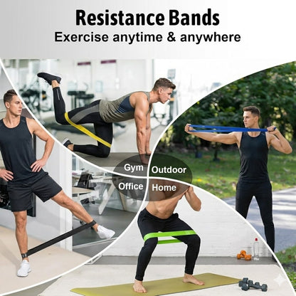 Heavy Resistance Bands Set – Glute & Full Body Fitness Training
