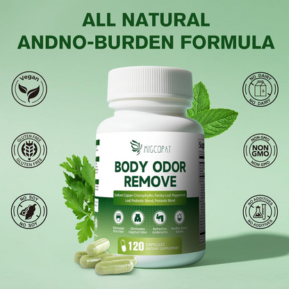 Chlorophyll Full Body Odor Remove Supplement for Adults