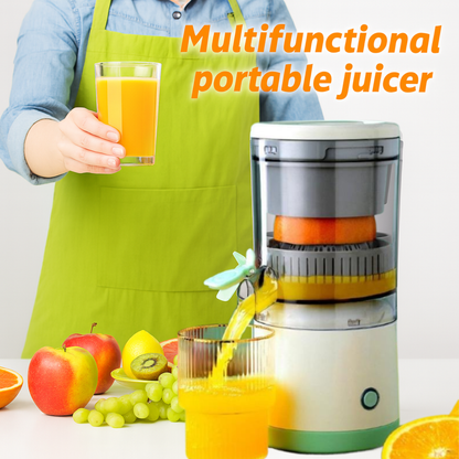 Electric USB Fruit Press Extractor - Fresh Juice Anytime.
