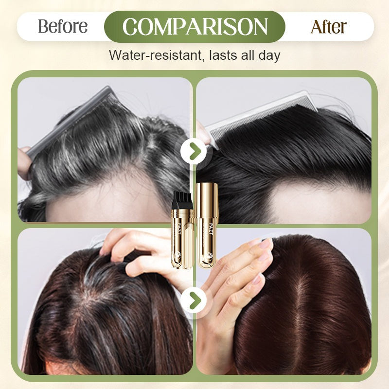 Hair Dye Comb — Easy Grey Hair Coverage - Manufactured in Japan